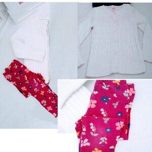 CAT & JACK / CARTERS SET GIRLS 4-5 YEARS